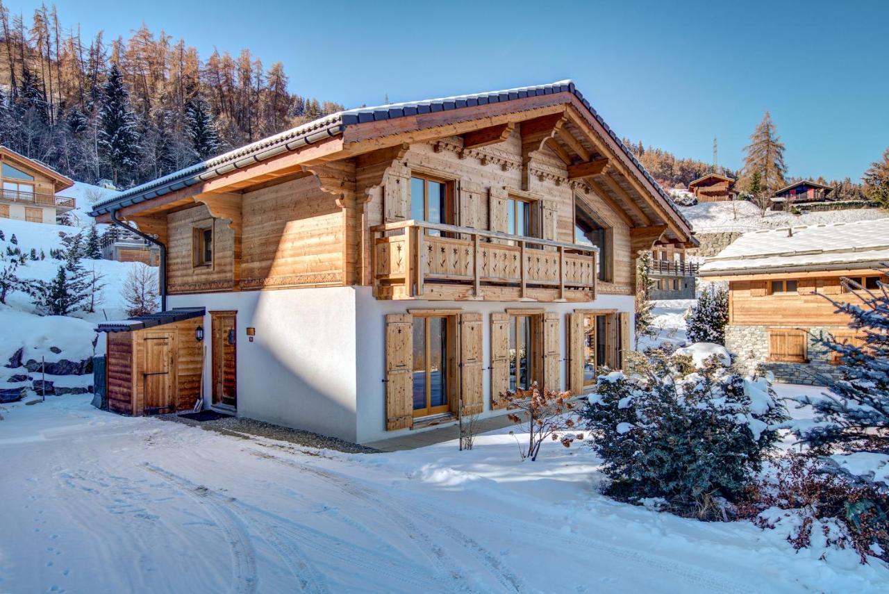 Chalet Orchidee Villa La Tzoumaz Exterior photo